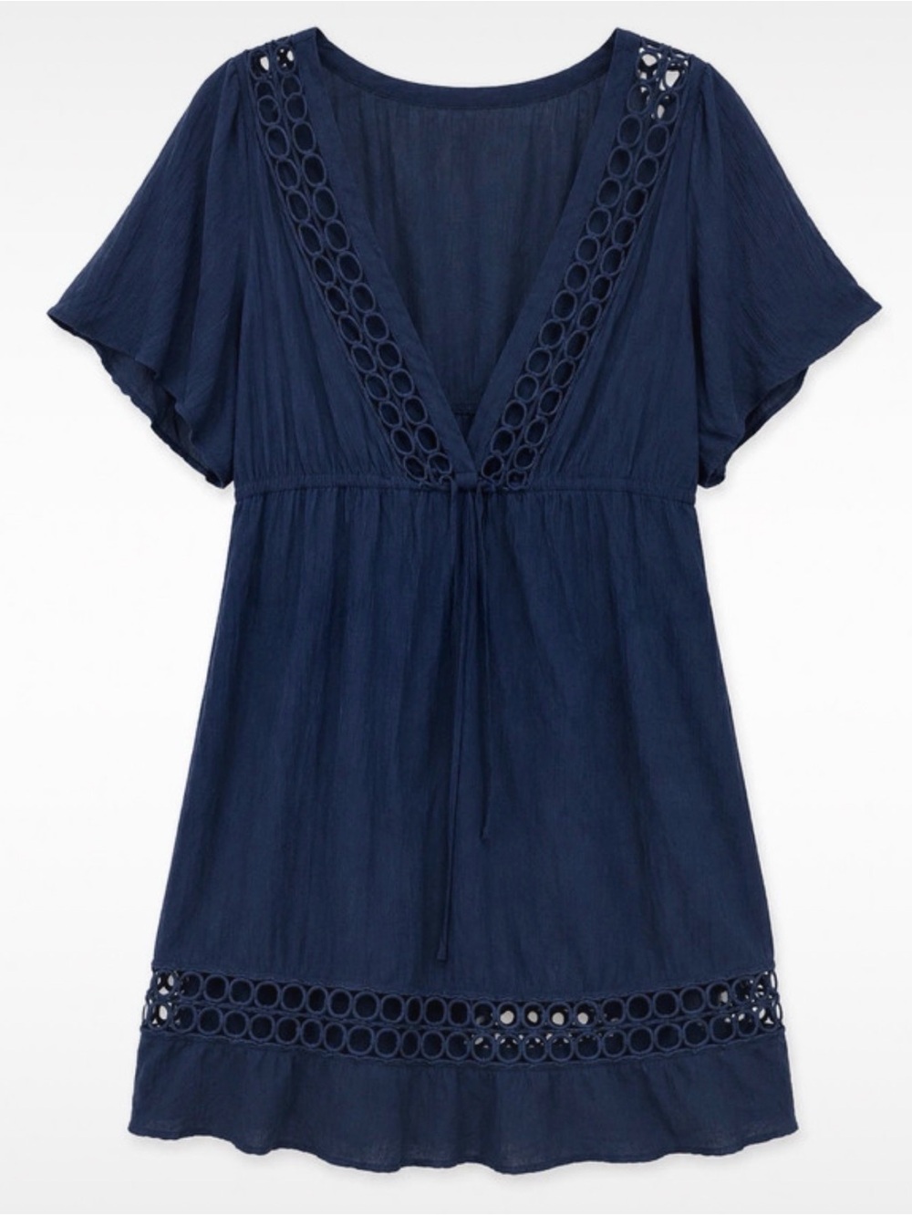 Navy Women's Swim Cover-Up Tunic